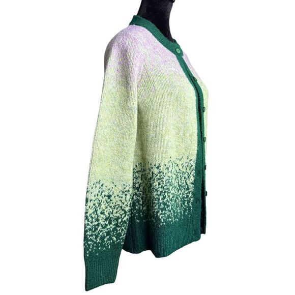 NWT LOGO Button Down Cardigan Sweater XXS - Picture 4 of 10